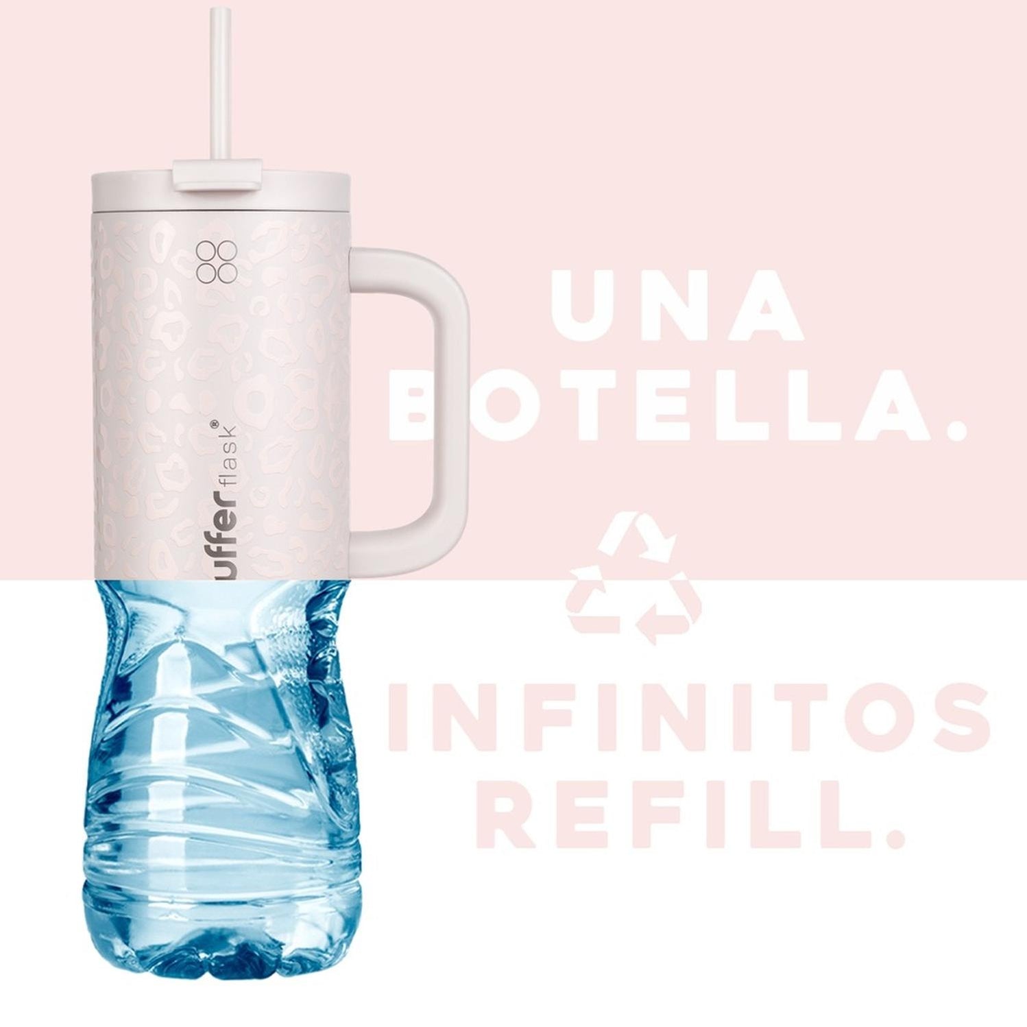 Vaso Termico Frio y Calor Termo Mug Buffer 1200Lt Inoxidable — Buffer CL