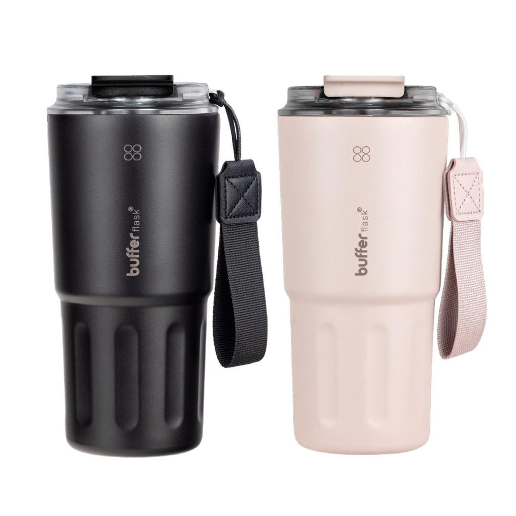 Mug Vaso Térmico Montana 600ml Acero Inox Agua Fría y Caliente