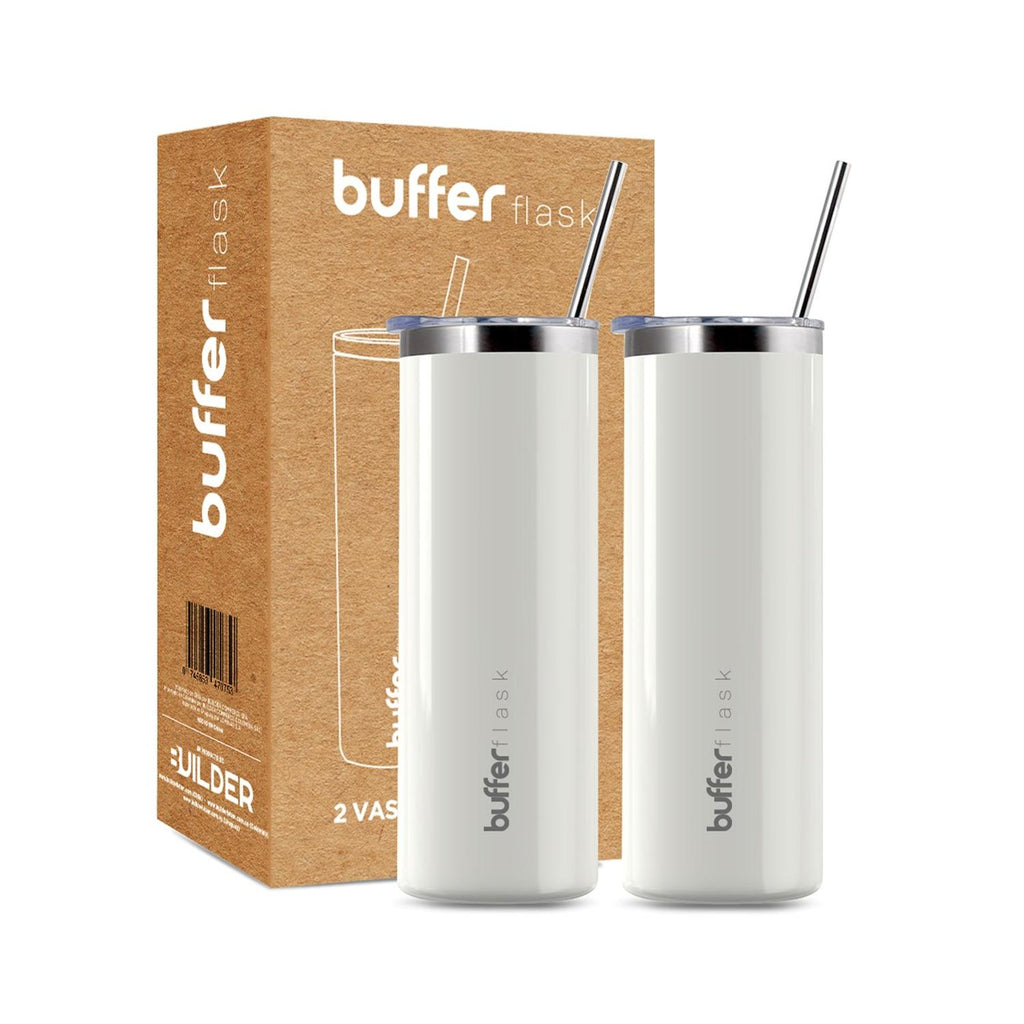 Set 2 Vasos Térmicos Ipanema 590ml Acero Inox