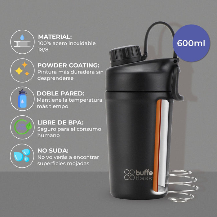 Shaker Proteina San Diego para el Gimnasio 600ml