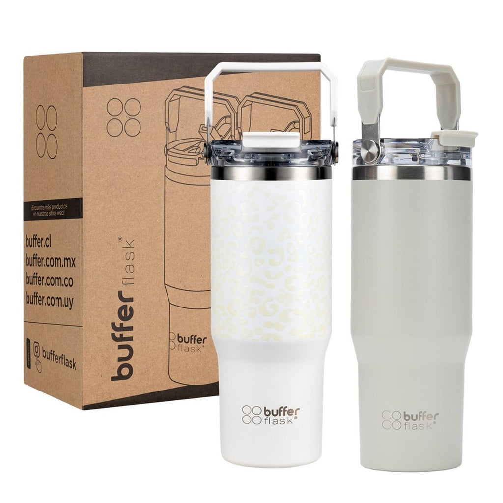 Mug Vaso Térmico Cuzco Pack de 2 un. 900ml Acero Inox